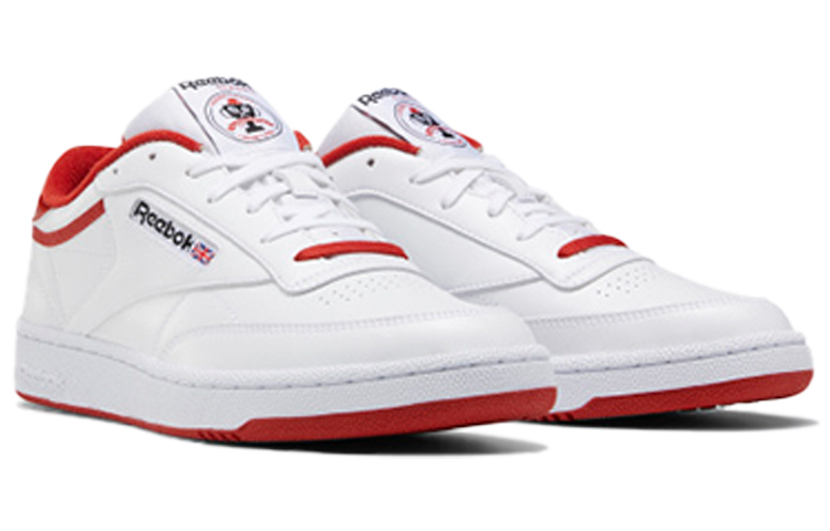 Lookbook Reebok Club C 85 ''Wit Legacy Rood'' FX3371