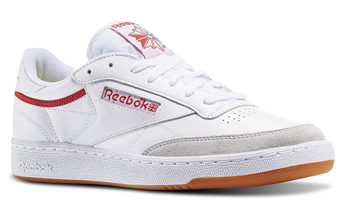 Lookbook Reebok Club C 85 'Putih Merah' AR1287