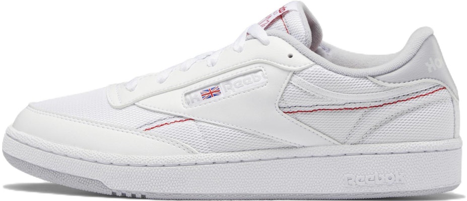 Reebok Club C 85 防滑減震耐磨迅乾 低筒 滑板鞋 白紅 Buy Reebok Club C 85 防滑減震耐磨迅乾 低筒 滑板鞋 白紅