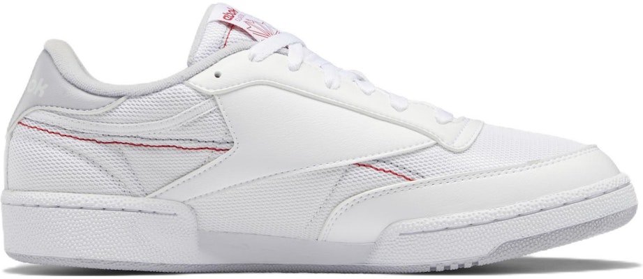 Reebok Club C 85 防滑減震耐磨迅乾 低筒 滑板鞋 白紅 Order Reebok Club C 85 防滑減震耐磨迅乾 低筒 滑板鞋 白紅