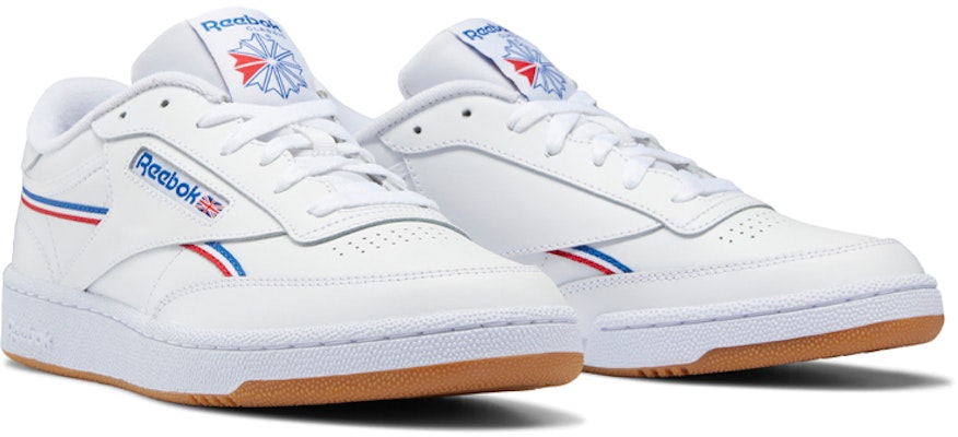 锐步 Club C 85 '白红蓝' GX0226 Lookbook 锐步 Club C 85 '白红蓝' GX0226