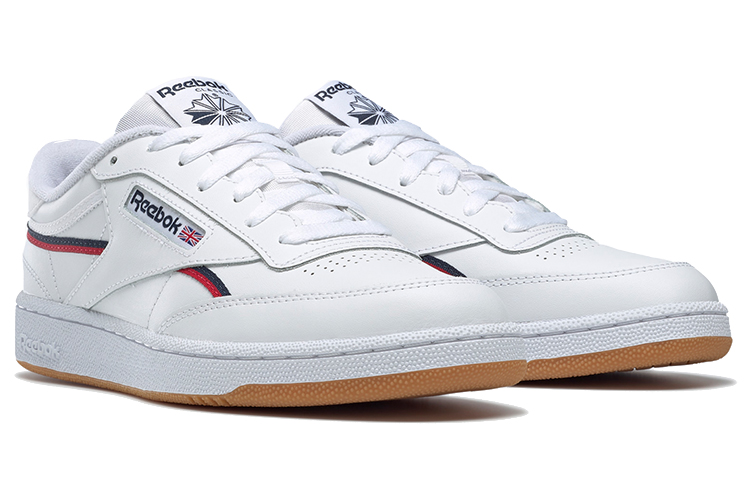 Lookbook Reebok Club C 85 黑白红滑板鞋 '黑白红' FW4299