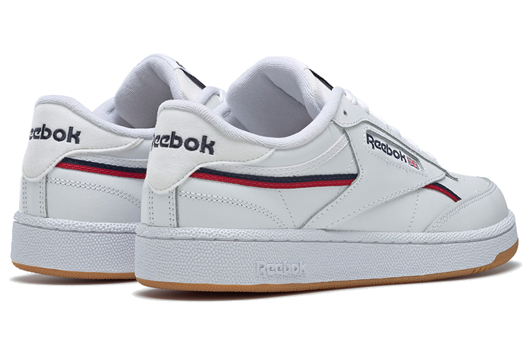 Shop Reebok Club C 85 黑白红滑板鞋 '黑白红' FW4299