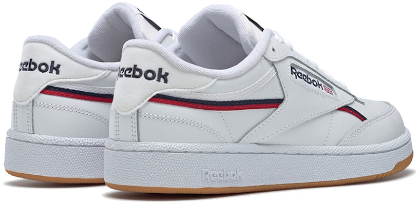 Reebok Club C 85 黑白红滑板鞋 '黑白红' FW4299 Shop Reebok Club C 85 黑白红滑板鞋 '黑白红' FW4299