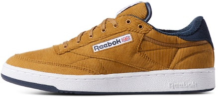 Reebok Unisex Club C 85 Corduroy Sneakers Yellow DV7236 Reebok Unisex Club C 85 Corduroy Sneakers Yellow DV7236