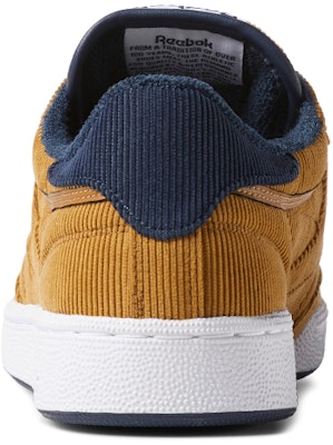 Reebok Unisex Club C 85 Corduroy Sneakers Yellow DV7236 Shop Reebok Unisex Club C 85 Corduroy Sneakers Yellow DV7236