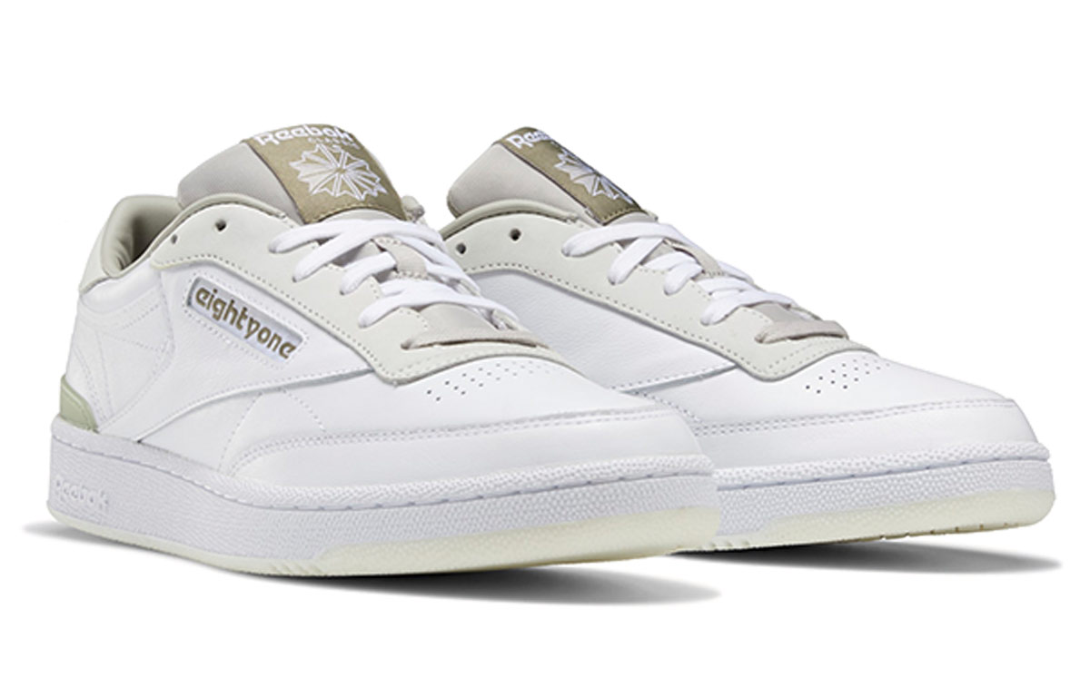 Lookbook Reebok Club C 85 EightyOne 'White Sand Putih Pasir' FY3016