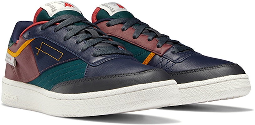 Reebok Club C 85 'Merah Hijau Hitam' FY7499 Lookbook Reebok Club C 85 'Merah Hijau Hitam' FY7499