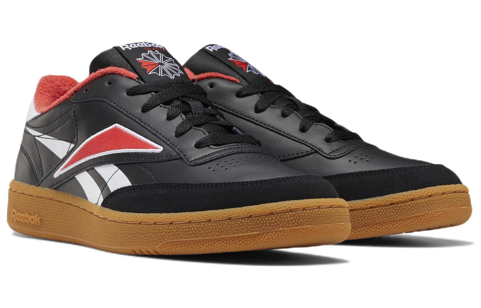 Lookbook 리복 클럽 C 85 로우 블랙/화이트 EG6428