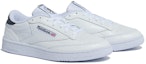 Lookbook Reebok Club C 85 Kasut Rendah Putih Kelabu Kasut Skateboard 'White Grey' FZ4438