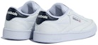 Shop Reebok Club C 85 Kasut Rendah Putih Kelabu Kasut Skateboard 'White Grey' FZ4438