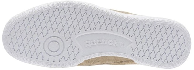 Reebok Club C 85 LST 'Oatmeal Driftwood' Kasut Lelaki Stylish Beige BD1897 Details for Reebok Club C 85 LST 'Oatmeal Driftwood' Kasut Lelaki Stylish Beige BD1897