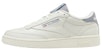 Kasut Reebok Club C 85 MU Putih/Kelabu EF3253