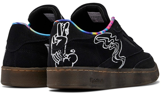 Reebok Club C 85 Día de la Paz (2020) 'Negro/Blanco' Q46200 Purchase Reebok Club C 85 Día de la Paz (2020) 'Negro/Blanco' Q46200