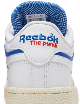 Reebok Club C 85 Pump 'Vector Blue' GW4793 Sizing Reebok Club C 85 Pump 'Vector Blue' GW4793