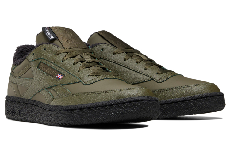 Lookbook Reebok Club C 85 Revenge 'Hijau Tentera' FU7821