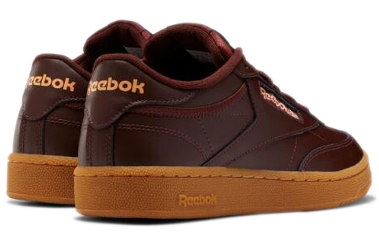 Shop Reebok Club C 85 Baskets Marron Sneakers EF3250