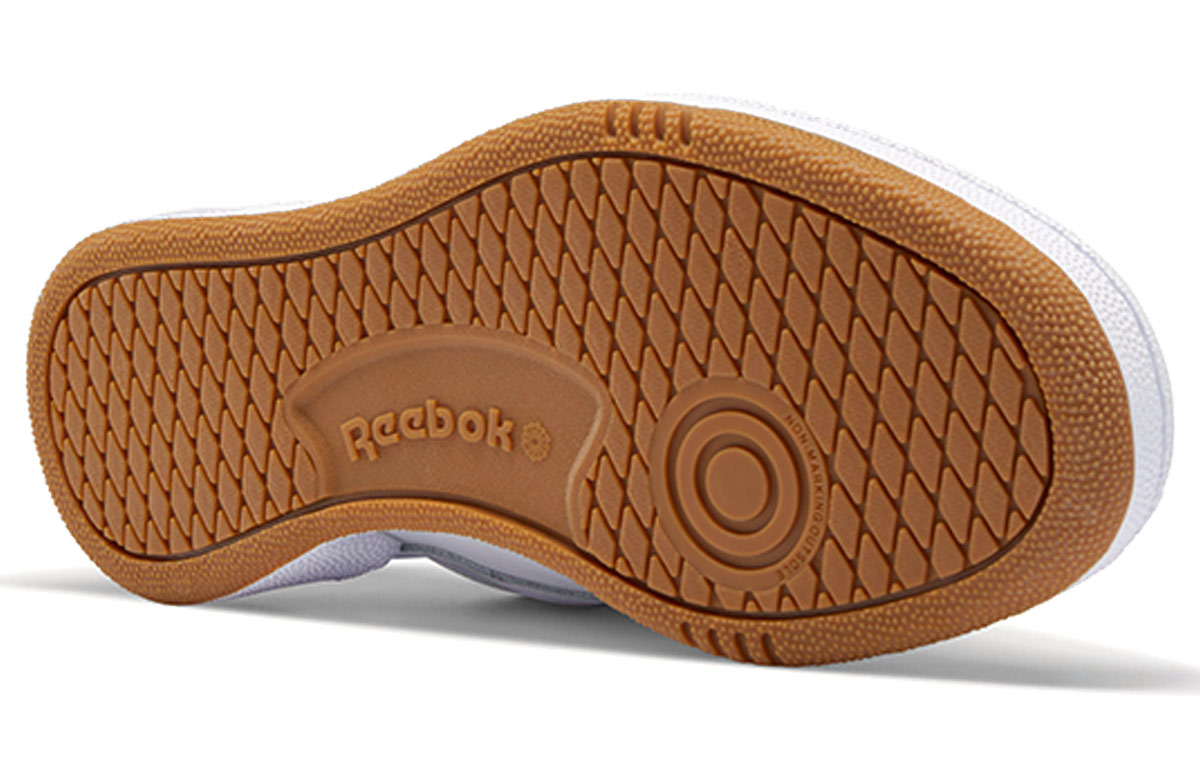 Details for Reebok Club C 85 Kasut Skate Rendah Santai Putih Kuning 'Cement' FX1469