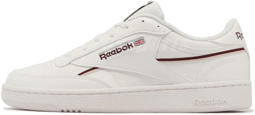 Reebok Club C 85 Vegan ''Krijtwit Maroon'' 100033004 Buy Reebok Club C 85 Vegan ''Krijtwit Maroon'' 100033004