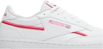 (W) Reebok Club C 85 Vegano 'Blanco y Rosa Atómico' GZ3663 Order (W) Reebok Club C 85 Vegano 'Blanco y Rosa Atómico' GZ3663