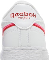 (W) Reebok Club C 85 Vegano 'Blanco y Rosa Atómico' GZ3663 Sizing (W) Reebok Club C 85 Vegano 'Blanco y Rosa Atómico' GZ3663