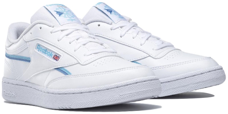 Reebok Club C 85 Vegan 'White Digital Blue' GZ0916 Lookbook Reebok Club C 85 Vegan 'White Digital Blue' GZ0916