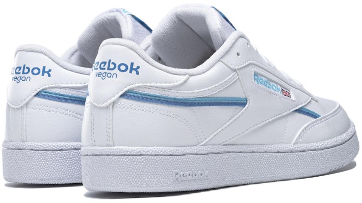Reebok Club C 85 Vegan 'White Digital Blue' GZ0916 Shop Reebok Club C 85 Vegan 'White Digital Blue' GZ0916