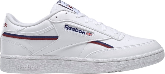 リーボック クラブC 85 ヴィーガン 白/バーガンディ GY7152 Buy リーボック クラブC 85 ヴィーガン 白/バーガンディ GY7152