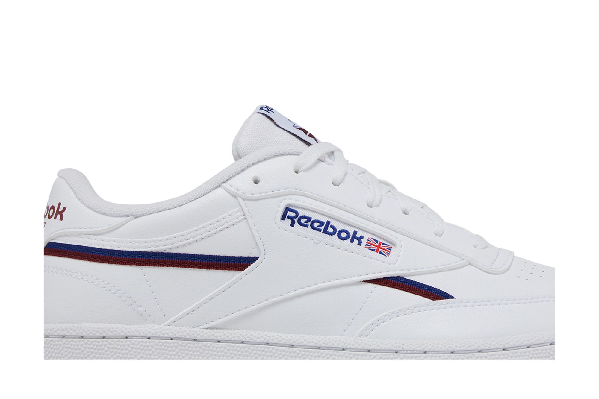 Order Reebok Club C 85 Vegan ''Blanc Classique Bordeaux'' GY7152