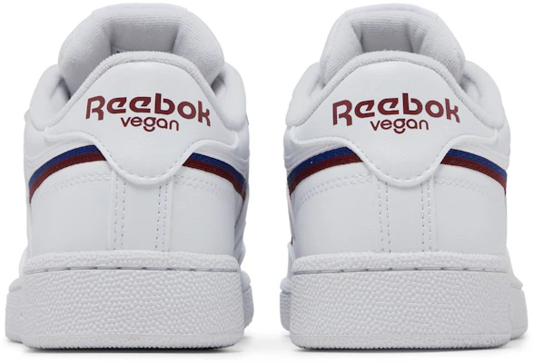 Reebok Club C 85 Vegan ''Blanc Classique Bordeaux'' GY7152 Details for Reebok Club C 85 Vegan ''Blanc Classique Bordeaux'' GY7152