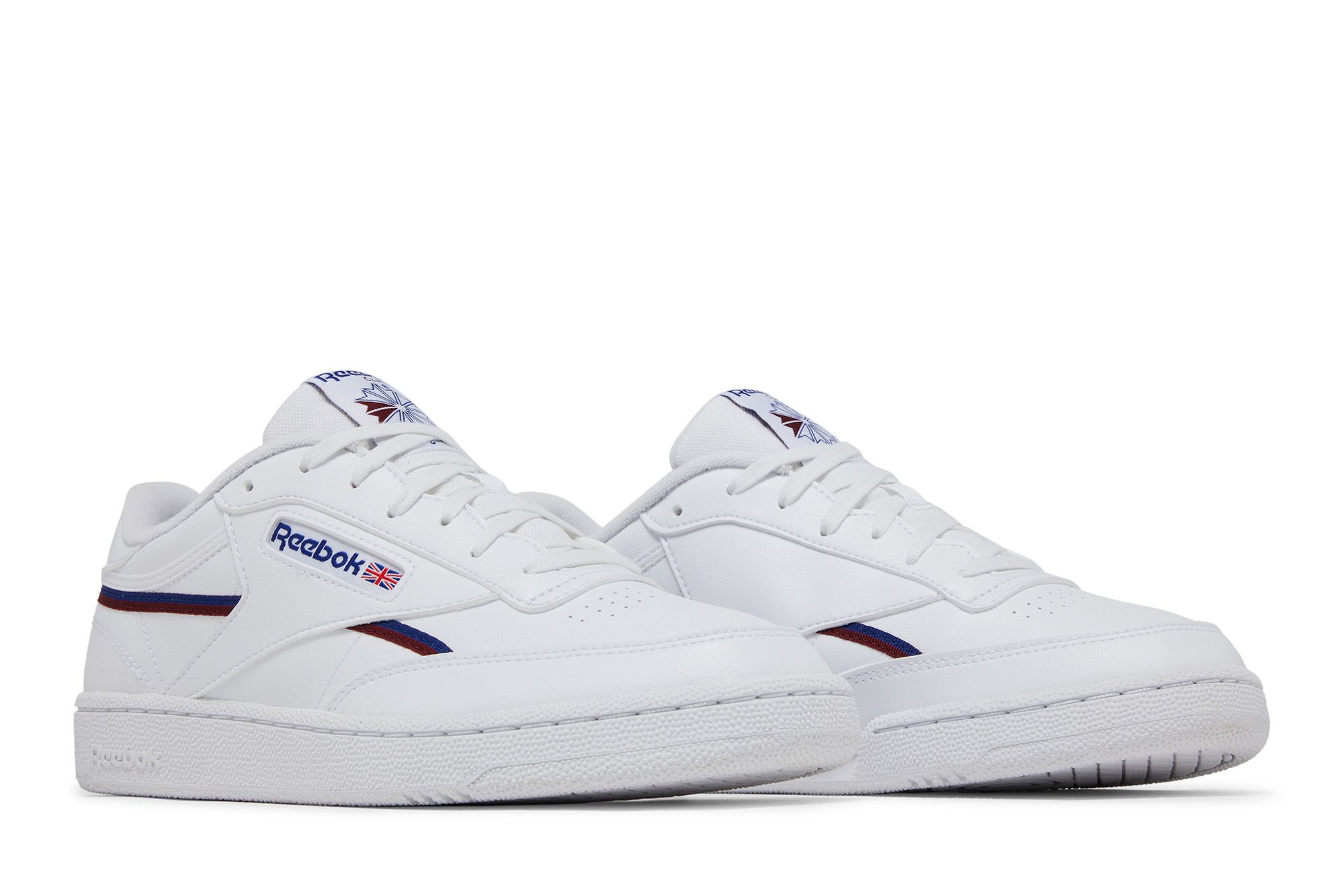 Cheap Reebok Club C 85 Vegan ''Blanc Classique Bordeaux'' GY7152