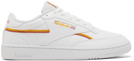 Reebok Club C 85 Vegan 'White Collegiate Gold' GX7564 Reebok Club C 85 Vegan 'White Collegiate Gold' GX7564