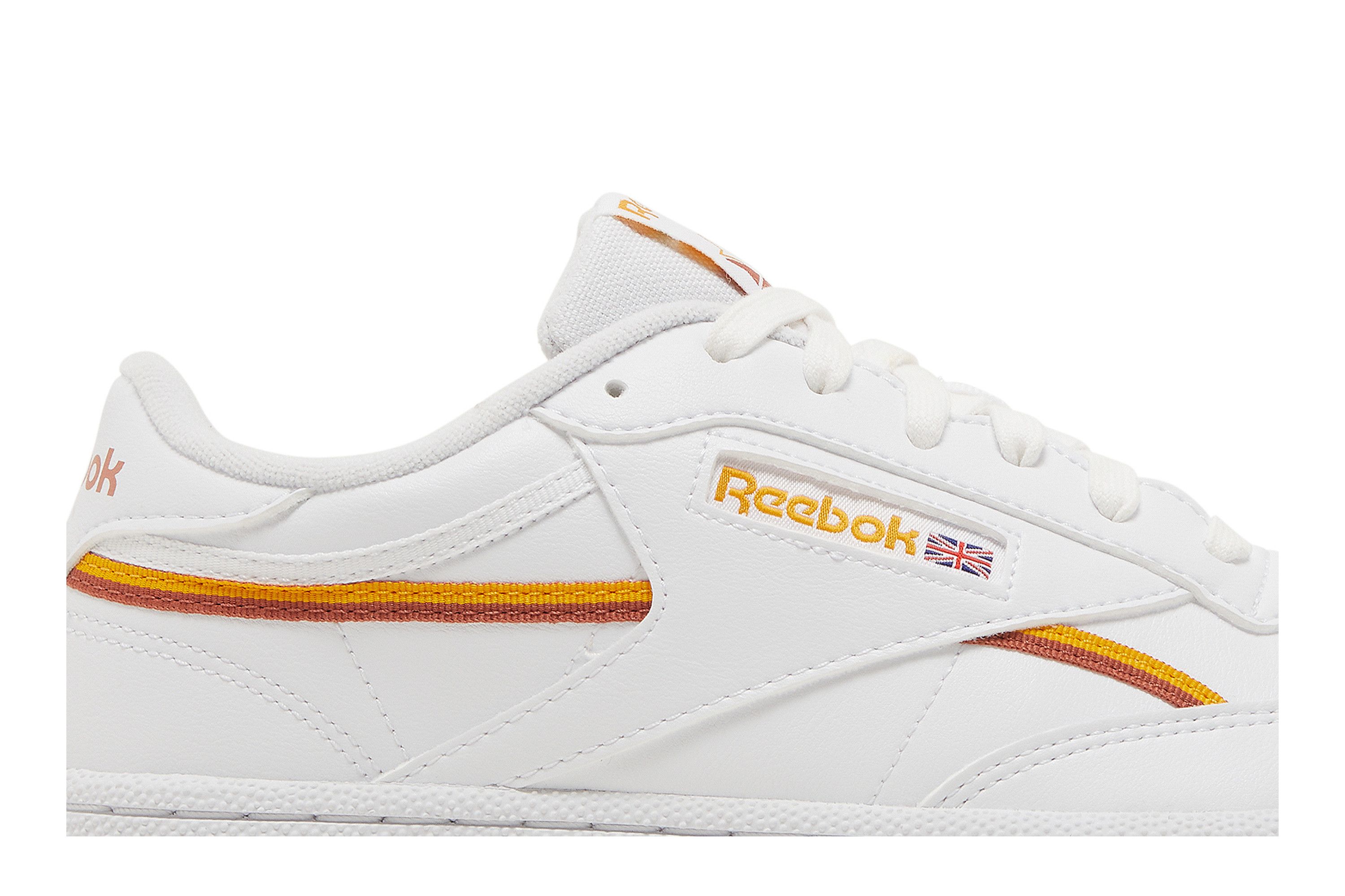 Order Reebok Club C 85 Vegan ''Wit Collegiate Goud'' GX7564