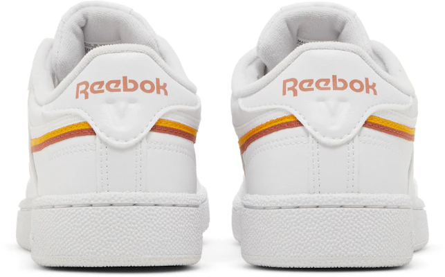 Reebok Club C 85 Vegan ''Wit Collegiate Goud'' GX7564 Details for Reebok Club C 85 Vegan ''Wit Collegiate Goud'' GX7564