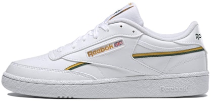Reebok Club C 85 Vegan 'White Green Gold' GY7154 Reebok Club C 85 Vegan 'White Green Gold' GY7154