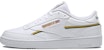 Reebok Club C 85 Vegan 'Putih Hijau Emas' GY7154