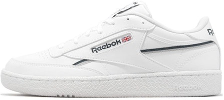Reebok Club C 85 Vegan 'White Hoops Blue' 100033005 Reebok Club C 85 Vegan 'White Hoops Blue' 100033005