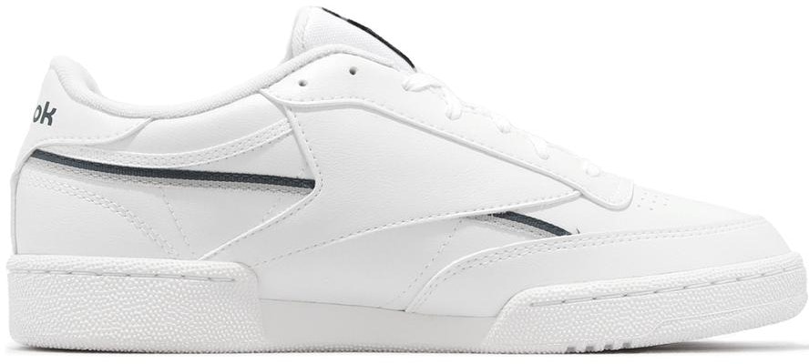 Reebok Club C 85 Vegan 'White Hoops Blue' 100033005 Order Reebok Club C 85 Vegan 'White Hoops Blue' 100033005