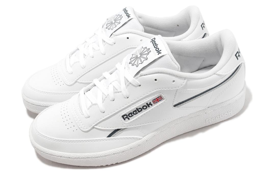 Lookbook Reebok Club C 85 Vegan ''Wit Hoops Blauw'' 100033005