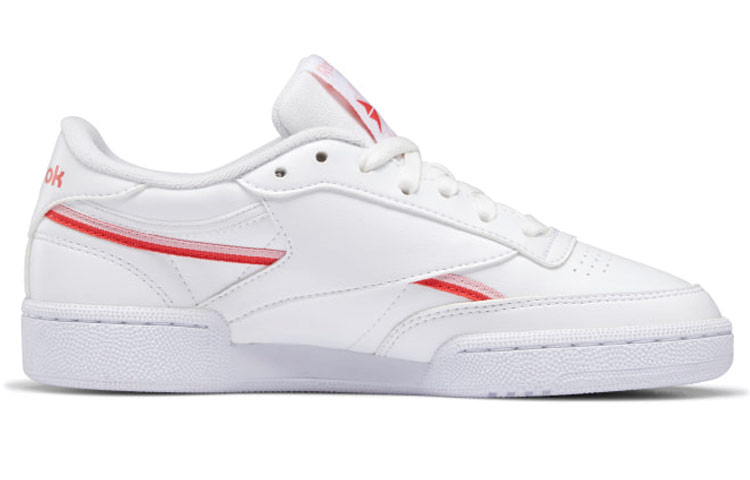 Order Reebok Club C 85 Vegan ''Wit Rood'' GW0930