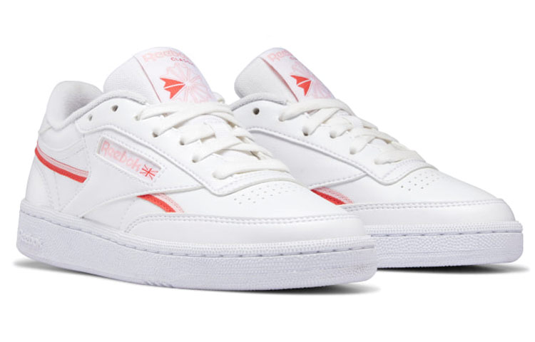 Lookbook Reebok Club C 85 Vegan ''Wit Rood'' GW0930