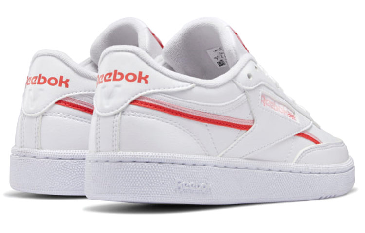 Shop Reebok Club C 85 Vegan ''Wit Rood'' GW0930