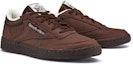 Lookbook Reebok Club C 85 Vintage 'Brush Brown' Lelaki Kasut Retro Klasik FZ6004
