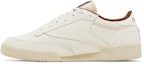 Lookbook Reebok Club C 85 Vintage 'Chalk Brush Brown' - Kasut Retro Warna Coklat Pudar GZ5156
