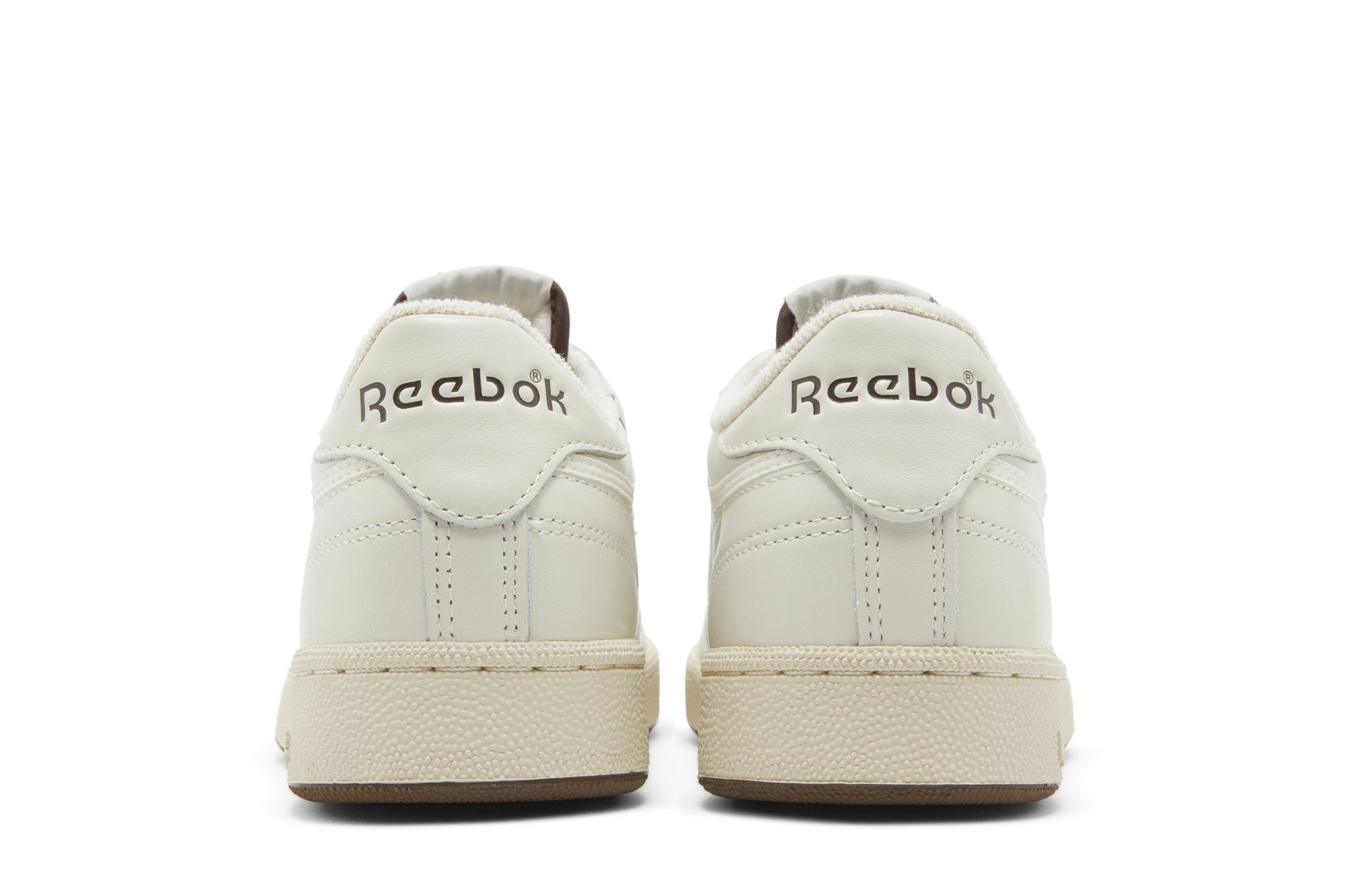 Details for Reebok Club C 85 Vintage 'Chalk Brush Brown' Kasut Klasik Lelaki HP3202