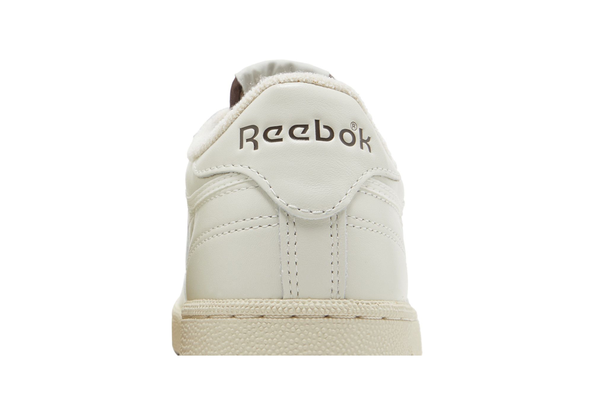Sizing Reebok Club C 85 Vintage 'Chalk Brush Brown' Kasut Klasik Lelaki HP3202