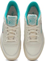 Reebok Club C 85 Vintage 'Chalk Classic Teal' - Kapur Klasik Teal GW9705 Shop Reebok Club C 85 Vintage 'Chalk Classic Teal' - Kapur Klasik Teal GW9705