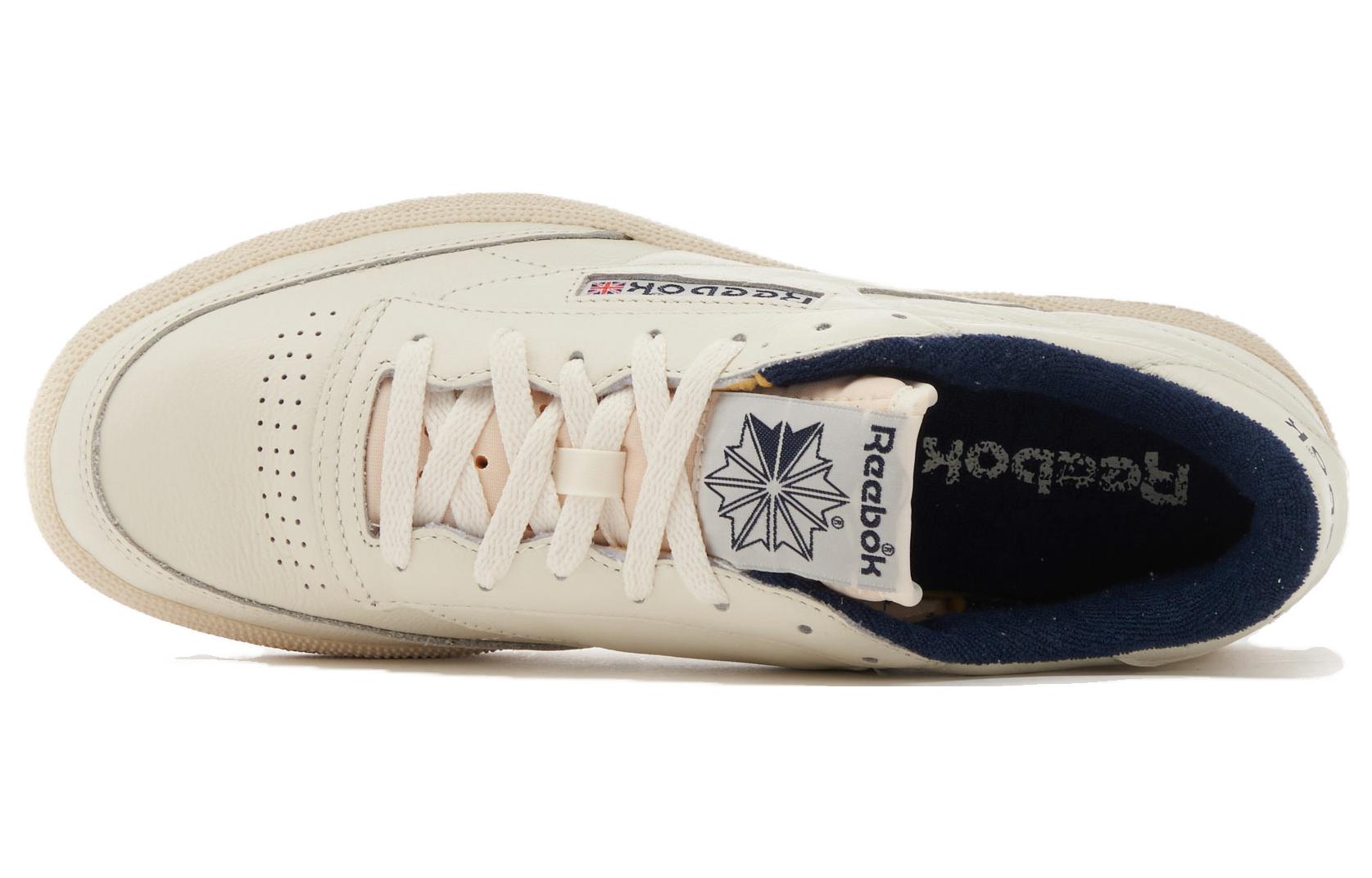 Details for Reebok Club C 85 Vintage 'Chalk Vector Navy' Lelaki & Wanita 100007796