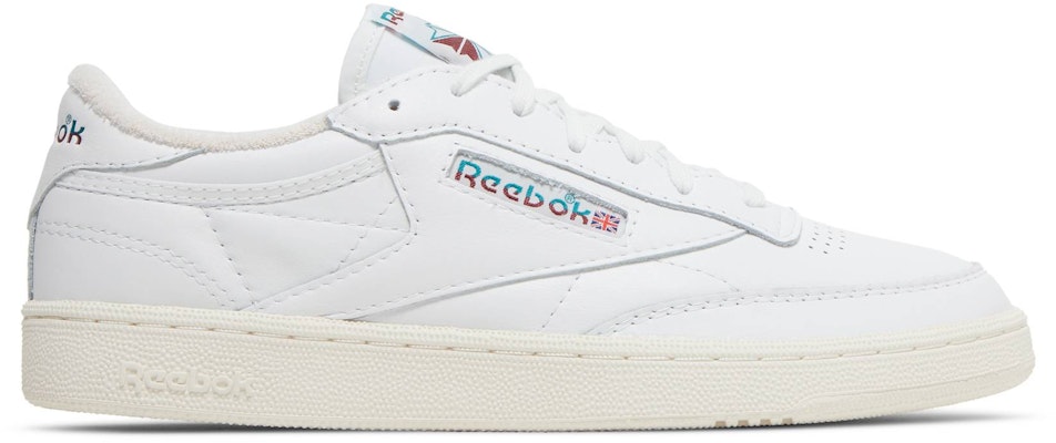 Reebok Club C 85 Vintage 'Split Logo - Teal Burgundy' GX2744 Buy Reebok Club C 85 Vintage 'Split Logo - Teal Burgundy' GX2744