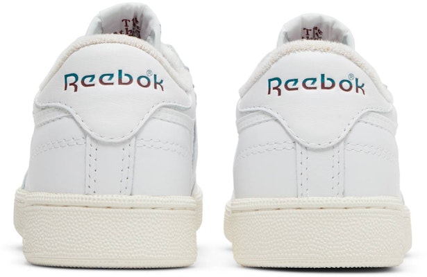 Reebok Club C 85 Vintage 'Split Logo - Teal Burgundy' GX2744 Details for Reebok Club C 85 Vintage 'Split Logo - Teal Burgundy' GX2744